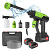 4000W Electric Pressure Washer Power Jet Washer 3626PSI Car Cleaner Gun2Battery