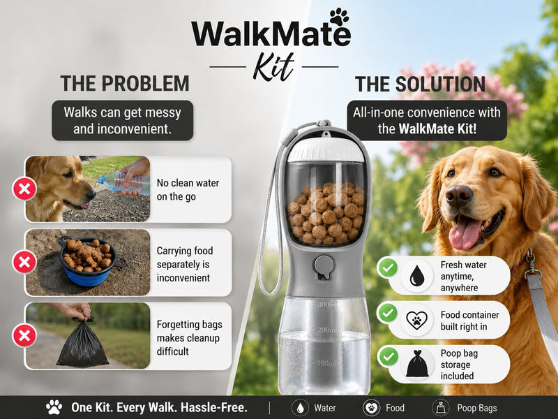 All-in-one convenience with the WalkMate Kit™