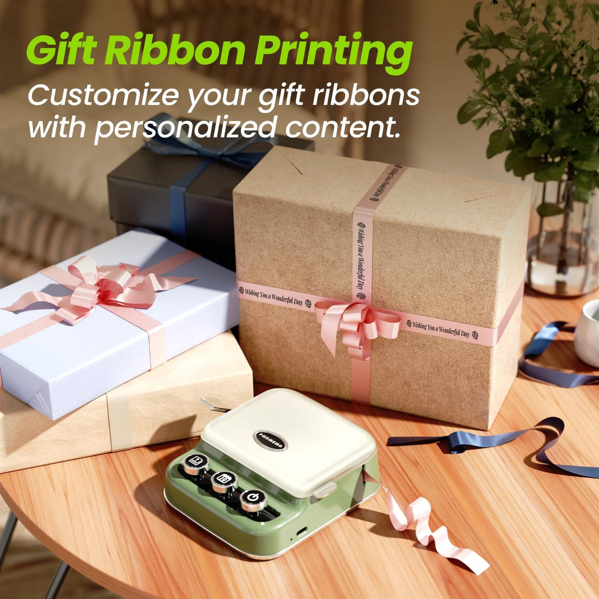 Portable Bluetooth Label Printer